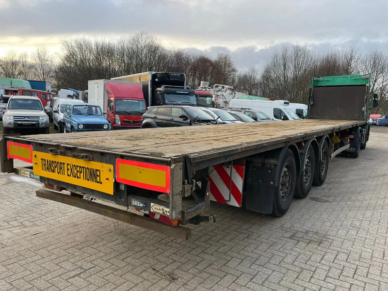 Van Hool **BELGIAN TRAILER-BPW AXXLES** - Semi-remorque plateau: photos 1 Van Hool **BELGIAN TRAILER-BPW AXXLES** - Semi-remorque plateau: photos 1