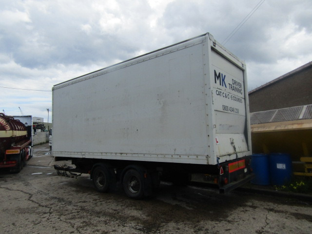 DRAWBAR BOX VAN TRAILER TANDEM AXLE (EX DRIVING SCHOOL MOT EXPIRED) - Remorque fourgon: photos 5 DRAWBAR BOX VAN TRAILER TANDEM AXLE (EX DRIVING SCHOOL MOT EXPIRED) - Remorque fourgon: photos 5