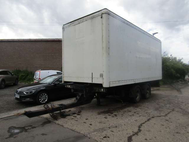 DRAWBAR BOX VAN TRAILER TANDEM AXLE (EX DRIVING SCHOOL MOT EXPIRED) - Remorque fourgon: photos 4 DRAWBAR BOX VAN TRAILER TANDEM AXLE (EX DRIVING SCHOOL MOT EXPIRED) - Remorque fourgon: photos 4