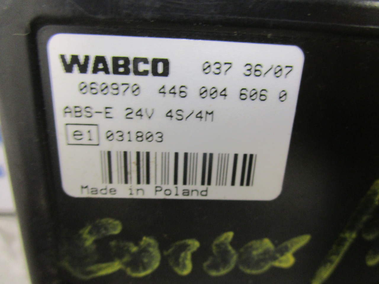 IVECO CURSOR WABCO ABS MODULE / ECU P/NO 060970 4460046060 - Pièces de frein pour Camion: photos 2 IVECO CURSOR WABCO ABS MODULE / ECU P/NO 060970 4460046060 - Pièces de frein pour Camion: photos 2