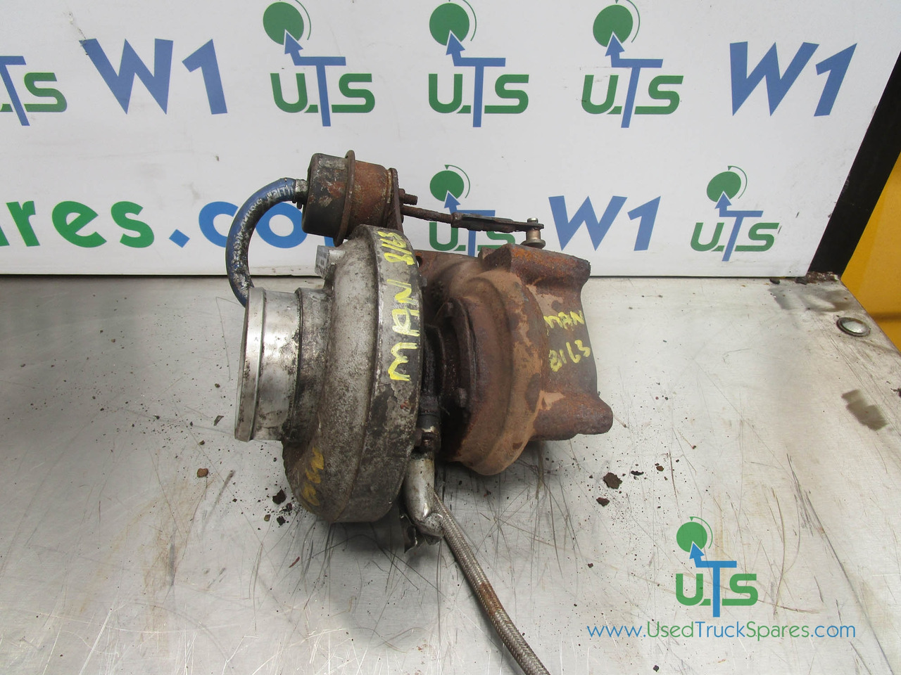 MAN 8163 7.5TON TURBO TYPE GARRETT GT22 P/NO 4891639 - Turbocompresseur pour Camion: photos 1 MAN 8163 7.5TON TURBO TYPE GARRETT GT22 P/NO 4891639 - Turbocompresseur pour Camion: photos 1
