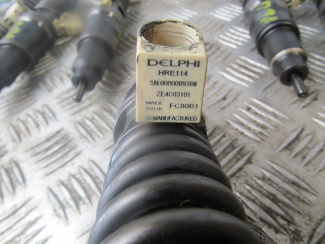 VOLVO FM9 D9D INJECTORS SET (6) ‘DELPHI HRE 114’ - Système de carburant pour Camion: photos 2 VOLVO FM9 D9D INJECTORS SET (6) ‘DELPHI HRE 114’ - Système de carburant pour Camion: photos 2