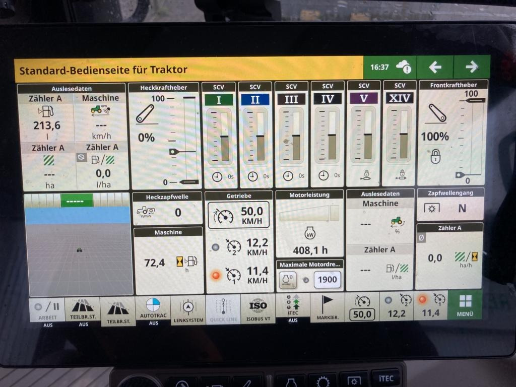 Tracteur agricole John Deere 6R250: photos 9 Tracteur agricole John Deere 6R250: photos 9