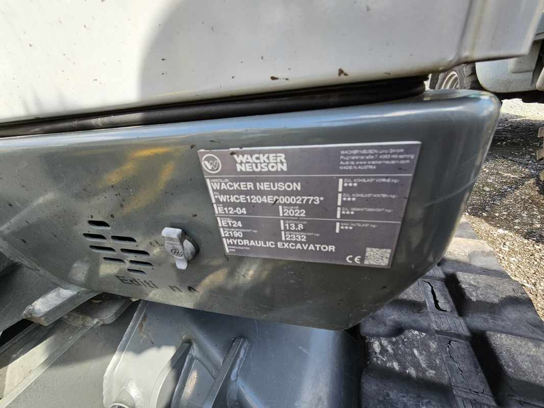 Mini pelle neuf Wacker ET 24: photos 7