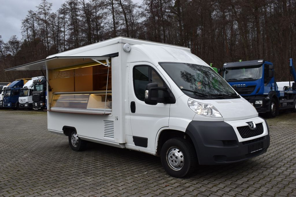 Camion magasin, Véhicule utilitaire Peugeot Boxer Borco Höhns/Kühltheke/elektr.Klappe,3,5t