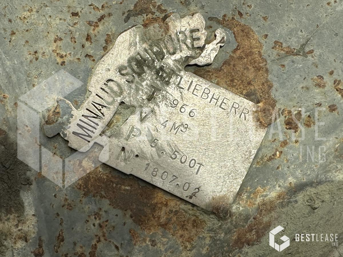 Pelle sur chenille Liebherr R966 HD: photos 7