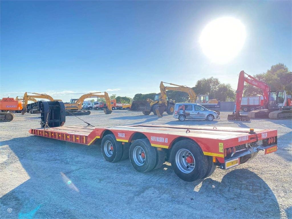 Hako Gooseneck lowbed , axle lift - Semi-remorque surbaissé: photos 5 Hako Gooseneck lowbed , axle lift - Semi-remorque surbaissé: photos 5