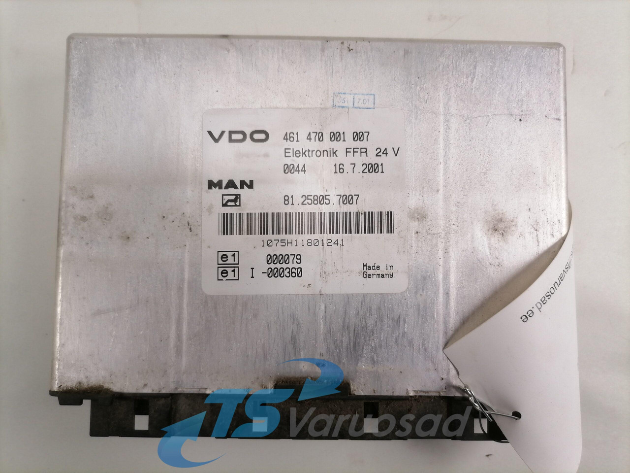 MAN Ecu, FFR 81258057007 - Bloc de gestion pour Camion: photos 2 MAN Ecu, FFR 81258057007 - Bloc de gestion pour Camion: photos 2