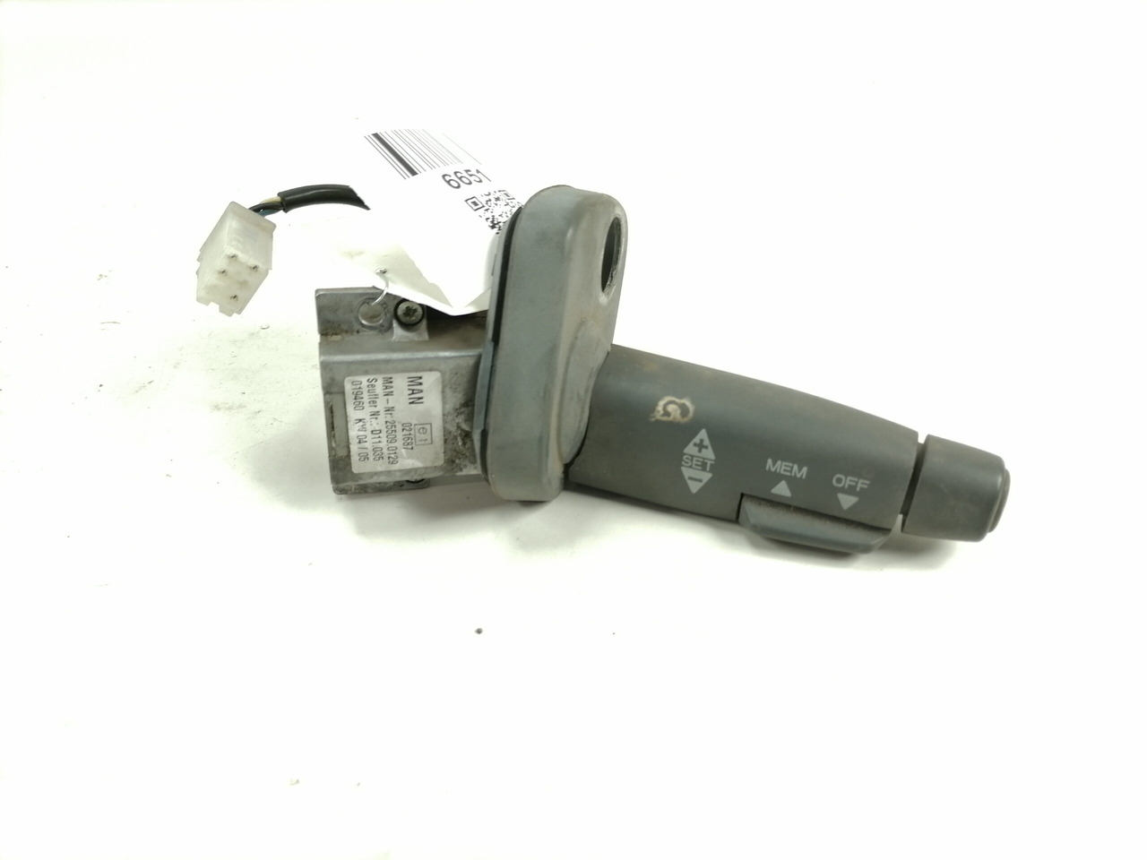 MAN Switch, cruise control 255090129 - Système électrique pour Camion: photos 1 MAN Switch, cruise control 255090129 - Système électrique pour Camion: photos 1