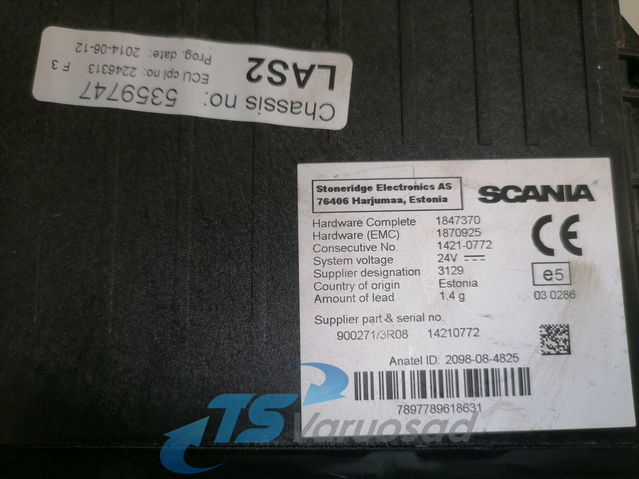 Scania Ecu, LAS 1847370 - Bloc de gestion pour Camion: photos 4 Scania Ecu, LAS 1847370 - Bloc de gestion pour Camion: photos 4