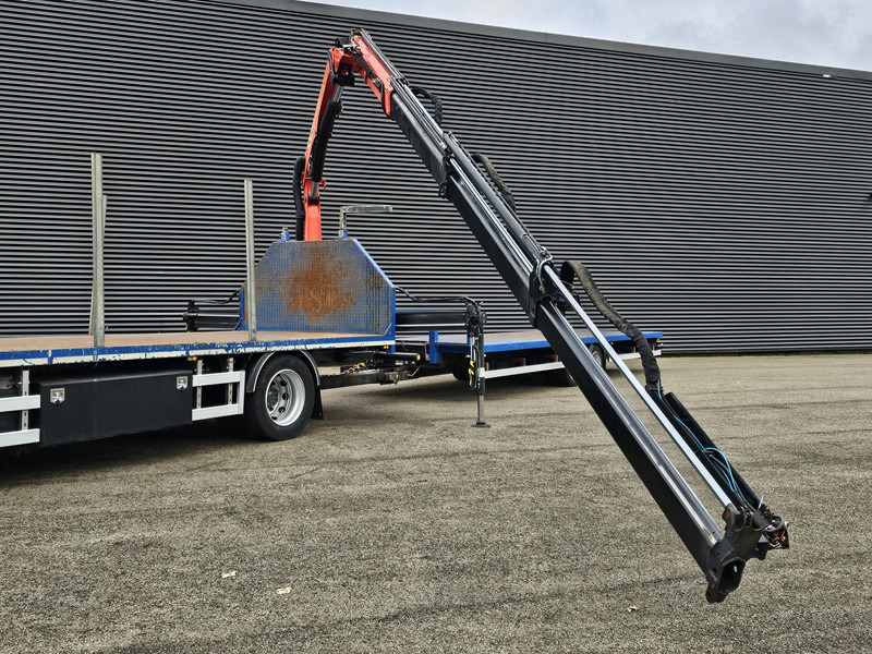 DAF CF 75.310 / TRAILER + PALFINGER CRANE/KRAN - Camion plateau, Camion grue: photos 5 DAF CF 75.310 / TRAILER + PALFINGER CRANE/KRAN - Camion plateau, Camion grue: photos 5