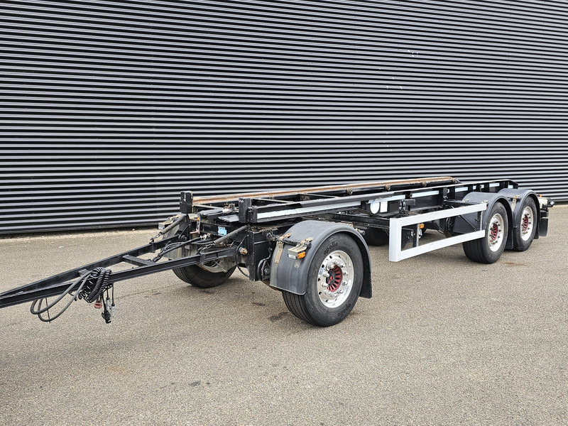 GS Meppel AIC-2700 N / CONTAINER AANHANGER / ALCOA - Remorque porte-conteneur/ Caisse mobile: photos 1 GS Meppel AIC-2700 N / CONTAINER AANHANGER / ALCOA - Remorque porte-conteneur/ Caisse mobile: photos 1
