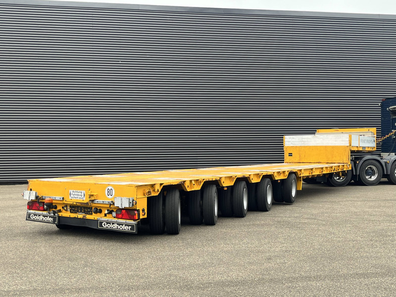 Goldhofer STZ-L 5-50/80 A / EXTENDABLE / 5 X STEERING AXLE - Semi-remorque surbaissé: photos 5 Goldhofer STZ-L 5-50/80 A / EXTENDABLE / 5 X STEERING AXLE - Semi-remorque surbaissé: photos 5