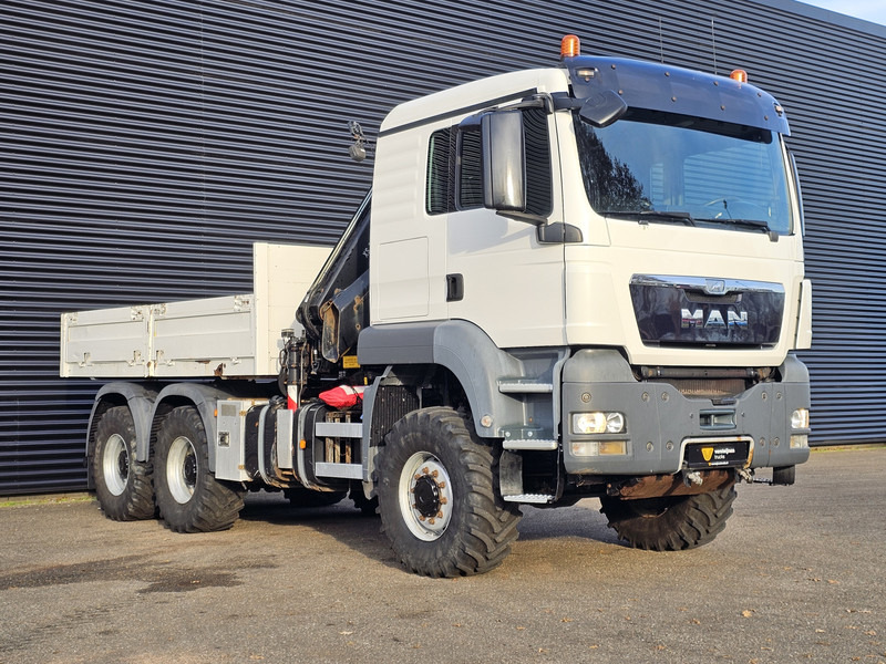 MAN TGS 26.480 6x6 / HIAB CRANE / TRACTOR + BOX TRUCK - Camion grue: photos 3 MAN TGS 26.480 6x6 / HIAB CRANE / TRACTOR + BOX TRUCK - Camion grue: photos 3
