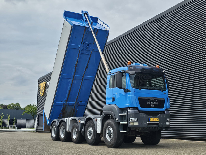 MAN TGS 49.480 10X8/6 BB / TIPPER / SPRING / BIG AXLE - Camion benne: photos 4 MAN TGS 49.480 10X8/6 BB / TIPPER / SPRING / BIG AXLE - Camion benne: photos 4