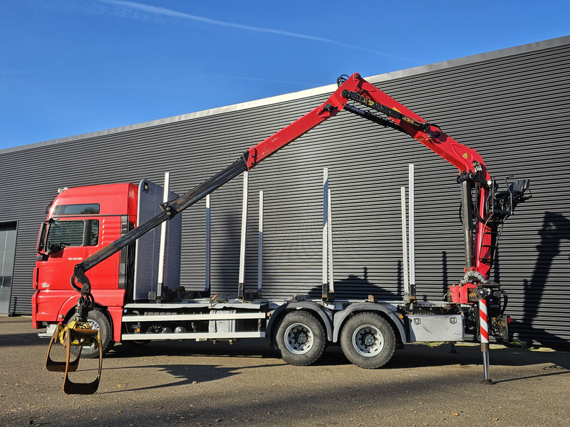 MAN TGX 26.580 6x4 BL / RETARDER / EPSILON Q170Z96 / HOLZ - Camion grue: photos 2 MAN TGX 26.580 6x4 BL / RETARDER / EPSILON Q170Z96 / HOLZ - Camion grue: photos 2