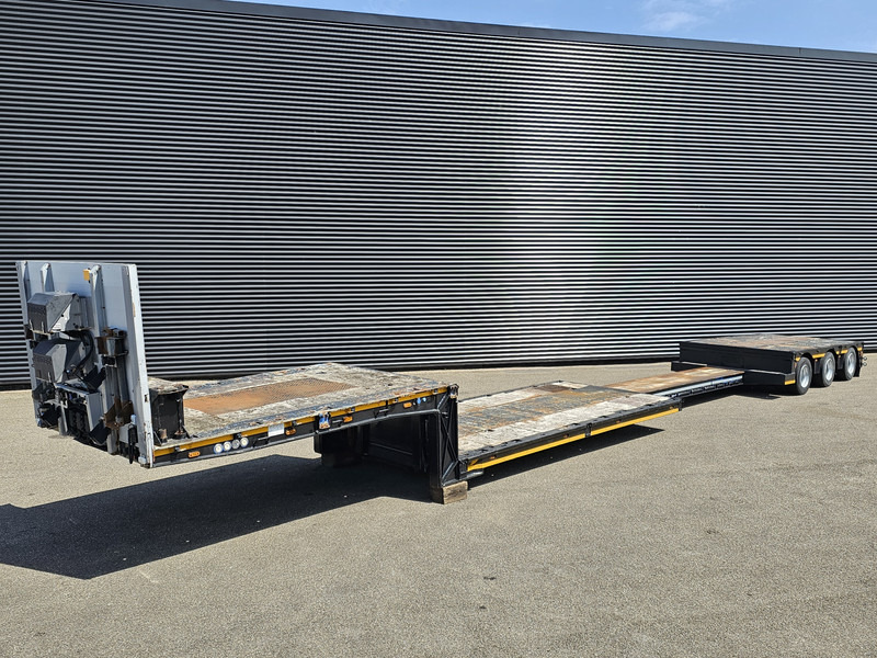 MEUSBURGER MPG 3 / LOW BED / EXTENDABLE / 3 x STEERING AXLE - Semi-remorque surbaissé: photos 1 MEUSBURGER MPG 3 / LOW BED / EXTENDABLE / 3 x STEERING AXLE - Semi-remorque surbaissé: photos 1