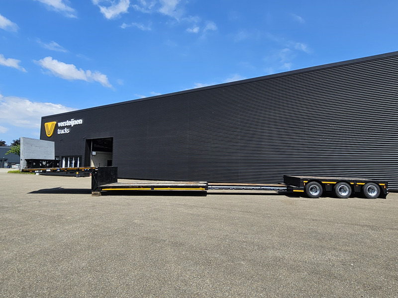 MEUSBURGER MPG 3 / LOW BED / EXTENDABLE / 3 x STEERING AXLE - Semi-remorque surbaissé: photos 3 MEUSBURGER MPG 3 / LOW BED / EXTENDABLE / 3 x STEERING AXLE - Semi-remorque surbaissé: photos 3