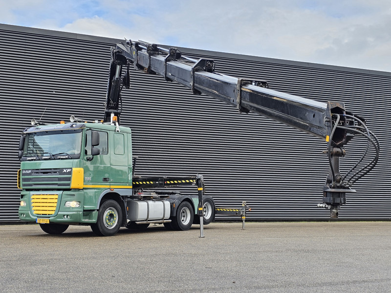 DAF XF 105.460 6X2 / HIAB 37TM KRAN / CRANE / GRUE - Tracteur routier: photos 2 DAF XF 105.460 6X2 / HIAB 37TM KRAN / CRANE / GRUE - Tracteur routier: photos 2