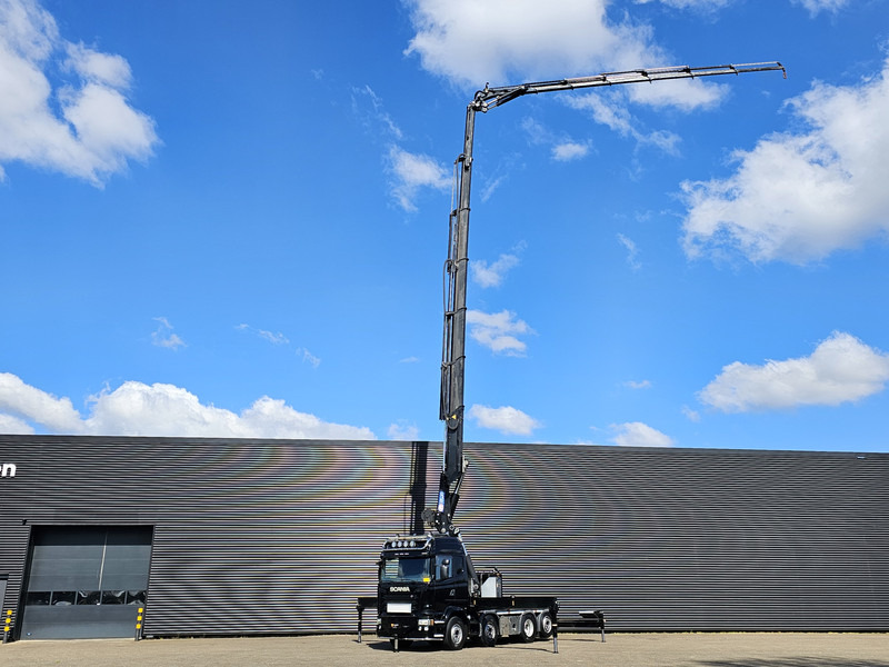 Scania R490 / 8x2 / HMF 85 TM CRANE / WINCH / JIB - Tracteur routier: photos 4 Scania R490 / 8x2 / HMF 85 TM CRANE / WINCH / JIB - Tracteur routier: photos 4