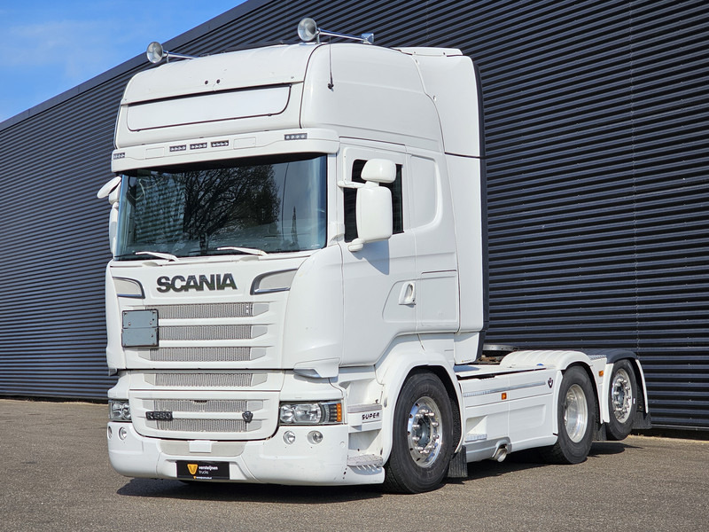 Scania R580 V8 6x2 BOOGIE / FULL AIR / RETARDER / ADR - Tracteur routier: photos 1 Scania R580 V8 6x2 BOOGIE / FULL AIR / RETARDER / ADR - Tracteur routier: photos 1