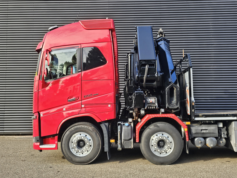 Camion grue Volvo FH 16.650 8x4 / HIAB 105 t/m CRANE / KRAN: photos 6