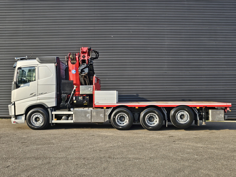 Camion plateau, Camion grue Volvo FH540 / EFFER 525S / JIB 4S-HD / 8x4/4: photos 9