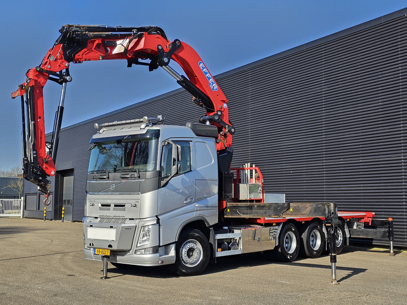 Camion plateau, Camion grue Volvo FH540 / EFFER 525S / JIB 4S-HD / 8x4/4: photos 6