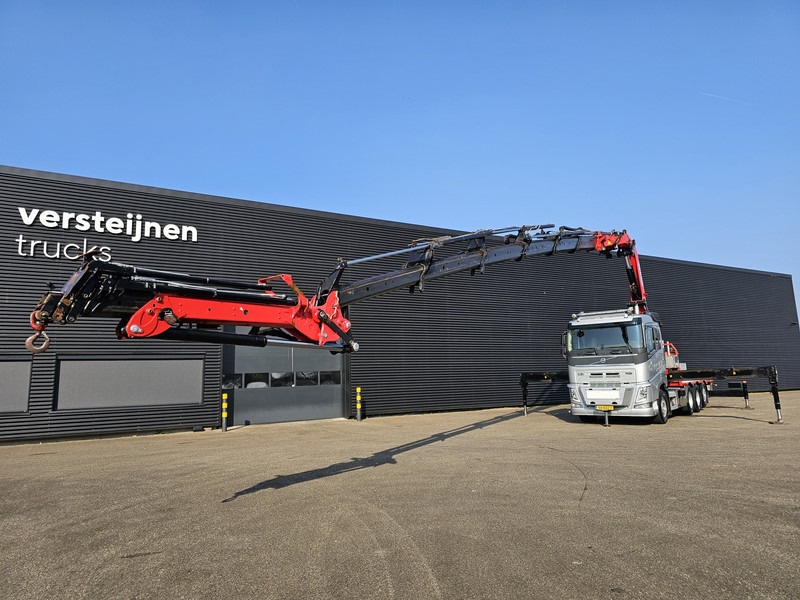 Camion plateau, Camion grue Volvo FH540 / EFFER 525S / JIB 4S-HD / 8x4/4: photos 13
