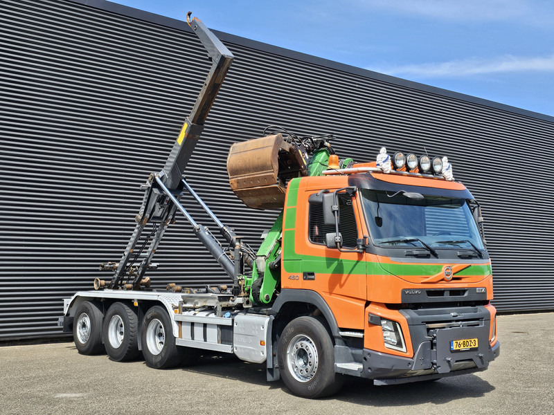 Volvo FMX 460 / 8x4-4 / HMF CRANE + HOOKLIFT / CONTAINER en leasing occasion Volvo FMX 460 / 8x4-4 / HMF CRANE + HOOKLIFT / CONTAINER: photos 6