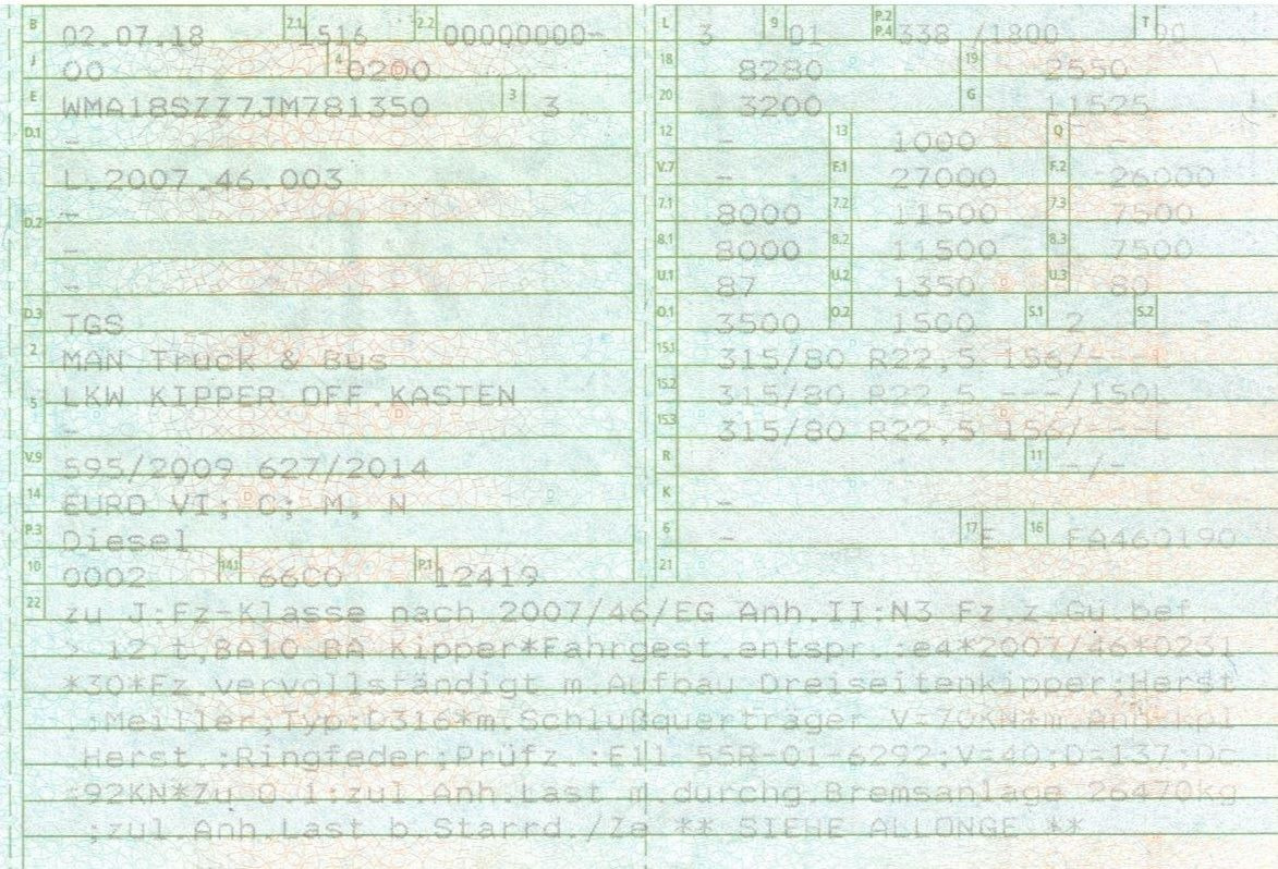 MAN 26.460 6x2 Meiller 3. Seitenkipper - Camion benne: photos 3 MAN 26.460 6x2 Meiller 3. Seitenkipper - Camion benne: photos 3