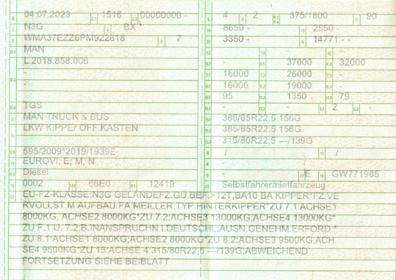 MAN 35.510 TGS | Meiller Thermo | E-Verdeck | TOP - Camion benne: photos 2 MAN 35.510 TGS | Meiller Thermo | E-Verdeck | TOP - Camion benne: photos 2