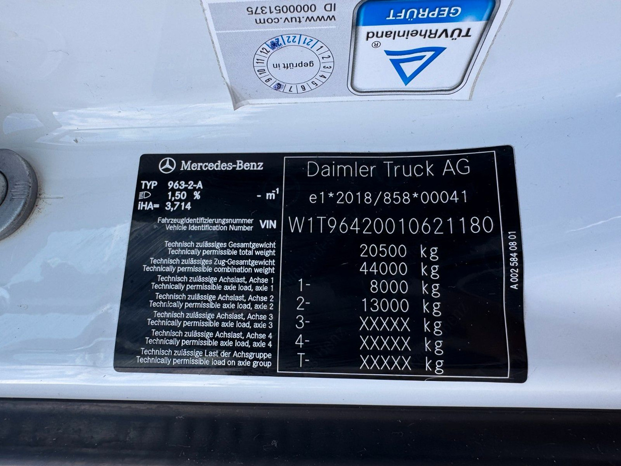 Mercedes-Benz 1835 2135 4X2 Meiller 3 S. Kipper Top Zustand - Camion benne: photos 2 Mercedes-Benz 1835 2135 4X2 Meiller 3 S. Kipper Top Zustand - Camion benne: photos 2