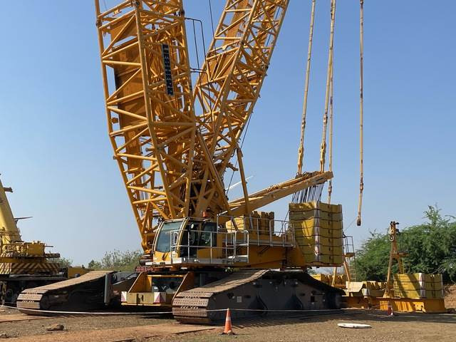 Liebherr LR1600/2 - Grue sur chenilles: photos 1 Liebherr LR1600/2 - Grue sur chenilles: photos 1