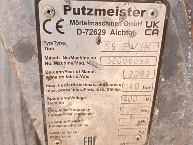 Putzmeister S5 EV TM - Camion pompe: photos 2 Putzmeister S5 EV TM - Camion pompe: photos 2
