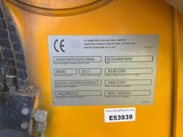 JCB 3CX - Tractopelle: photos 5 JCB 3CX - Tractopelle: photos 5