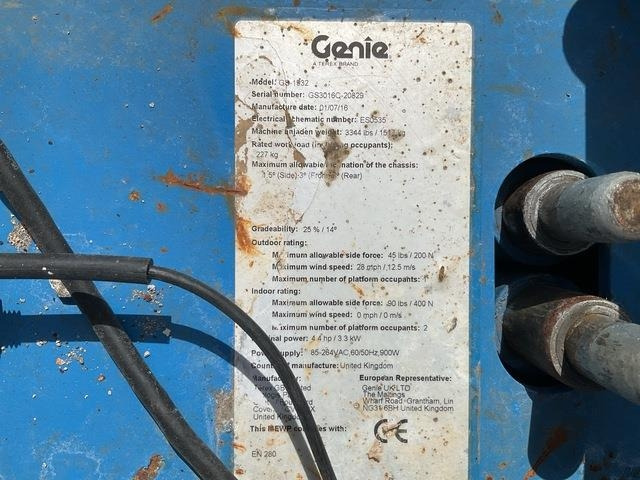 Genie GS1932 - Nacelle ciseaux: photos 5 Genie GS1932 - Nacelle ciseaux: photos 5