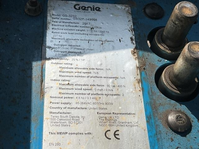 Genie GS3232 - Nacelle ciseaux: photos 5 Genie GS3232 - Nacelle ciseaux: photos 5