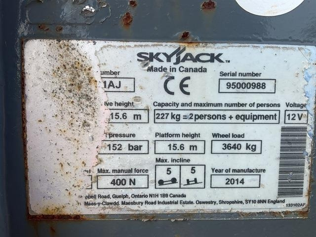 SkyJack SJ51AJ - Nacelle articulée: photos 5 SkyJack SJ51AJ - Nacelle articulée: photos 5