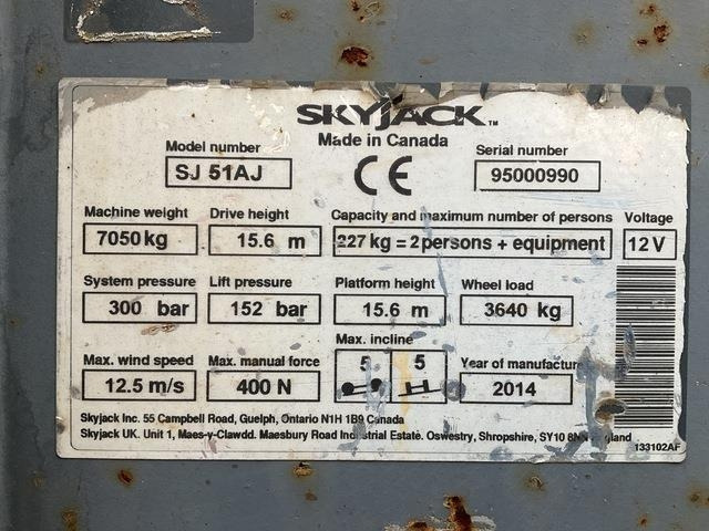 SkyJack SJ51AJ - Nacelle articulée: photos 5 SkyJack SJ51AJ - Nacelle articulée: photos 5