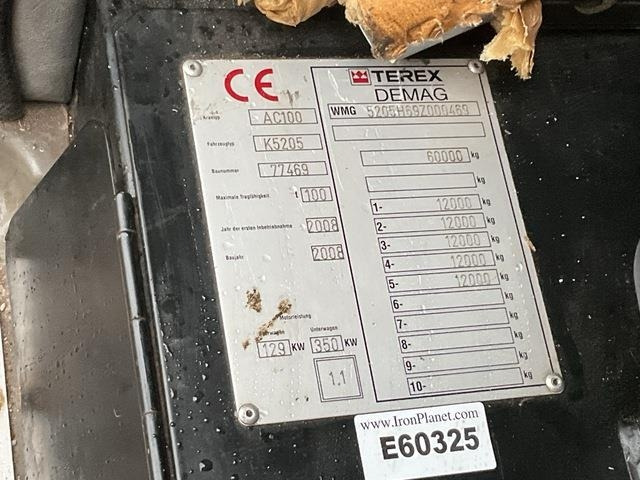 Terex Demag AC100 - Grue tout-terrain: photos 5 Terex Demag AC100 - Grue tout-terrain: photos 5