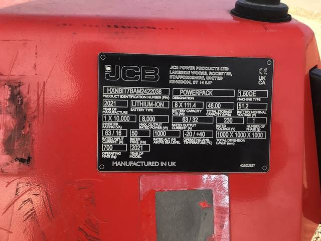 JCB 1.50QE - Autre matériel: photos 5 JCB 1.50QE - Autre matériel: photos 5