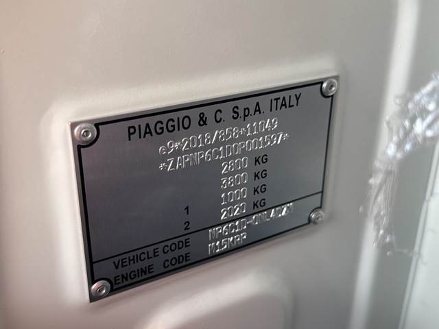 Piaggio Porter NP6 - Fourgon utilitaire: photos 5 Piaggio Porter NP6 - Fourgon utilitaire: photos 5