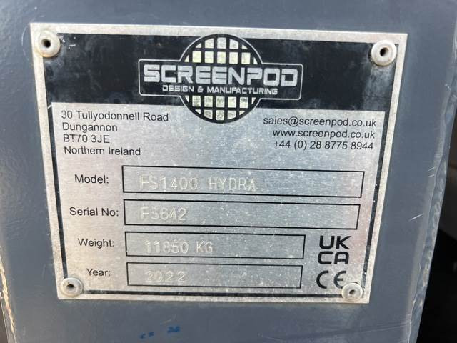 Screenpod FS1400 Hydra - Crible: photos 5 Screenpod FS1400 Hydra - Crible: photos 5