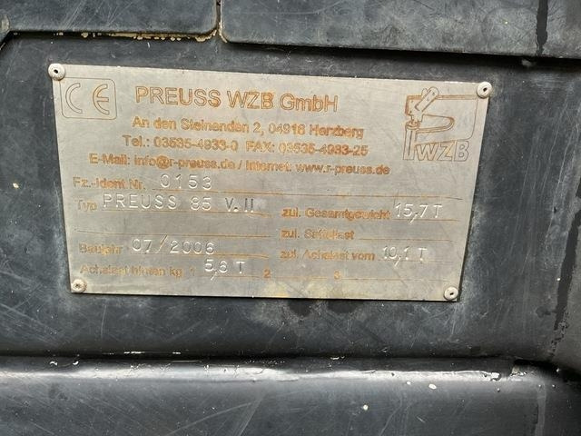Preuss 85V.II - Abatteuse: photos 5 Preuss 85V.II - Abatteuse: photos 5