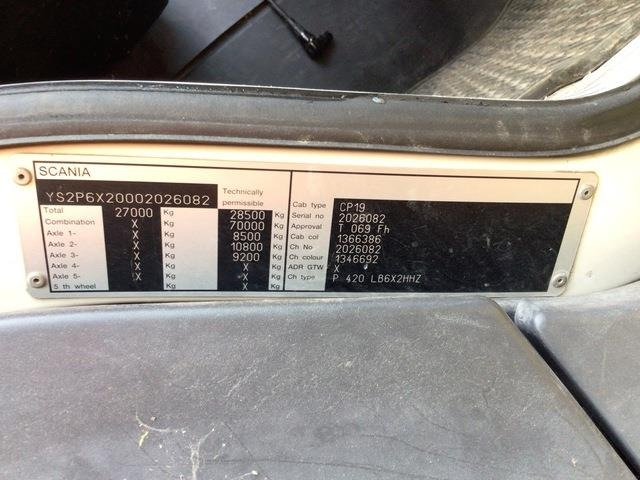 Scania P420LB - Camion malaxeur: photos 5 Scania P420LB - Camion malaxeur: photos 5