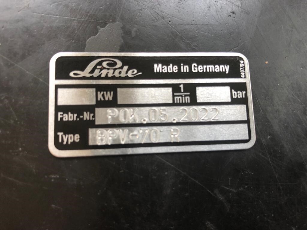 LINDE BPV 70 R - Pompe hydraulique pour Engins de chantier: photos 4 LINDE BPV 70 R - Pompe hydraulique pour Engins de chantier: photos 4