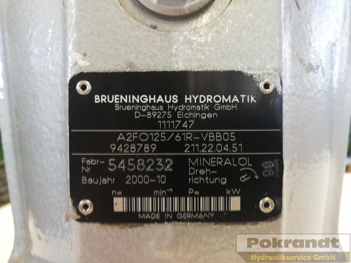 Rexroth A2FO125-61R-VBB05 Bosch A2FO125/61R-VBB05 - mehrere vorhanden - Pompe hydraulique: photos 2 Rexroth A2FO125-61R-VBB05 Bosch A2FO125/61R-VBB05 - mehrere vorhanden - Pompe hydraulique: photos 2