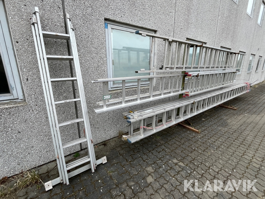 Outil/ Équipement Assorterede stiger - 7 styk