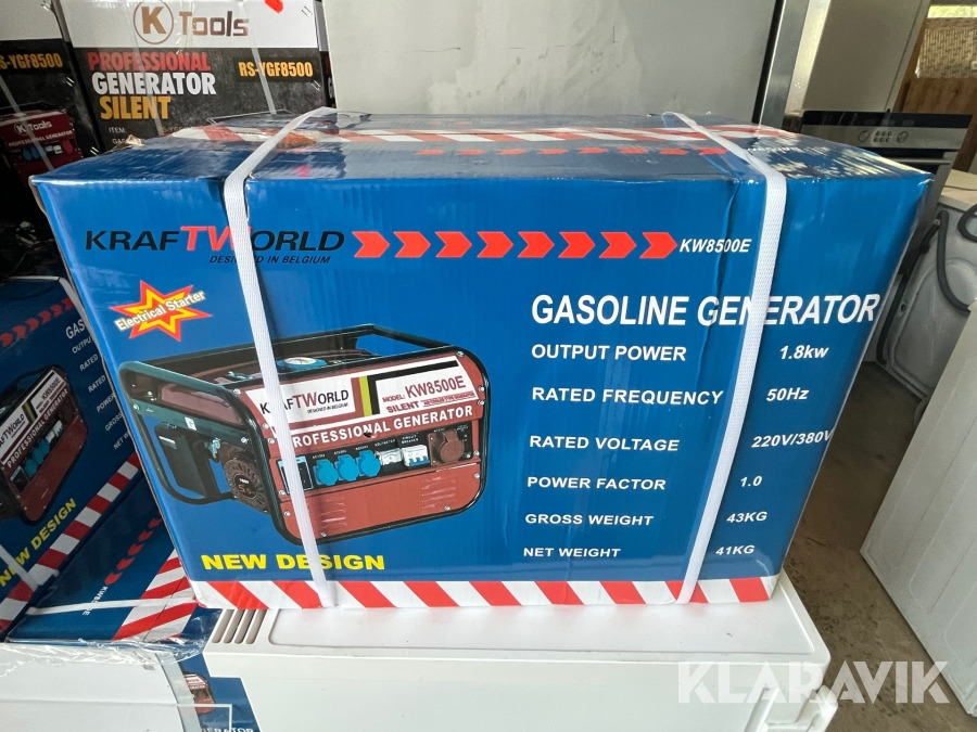 Groupe électrogène Generator KraftWorld KW8500E